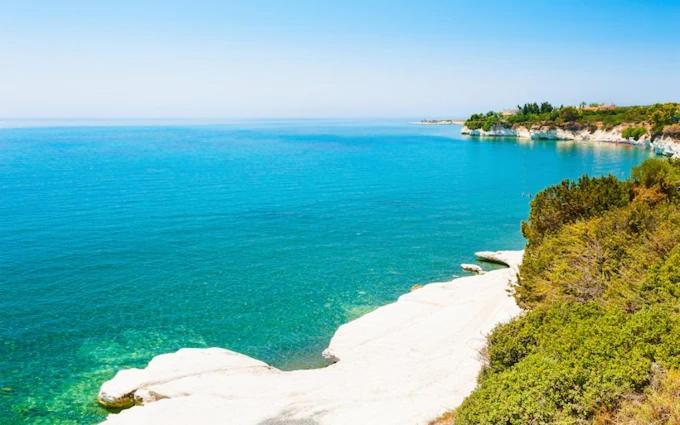 Governors Beach Panayiotis Aparthotel Exterior foto